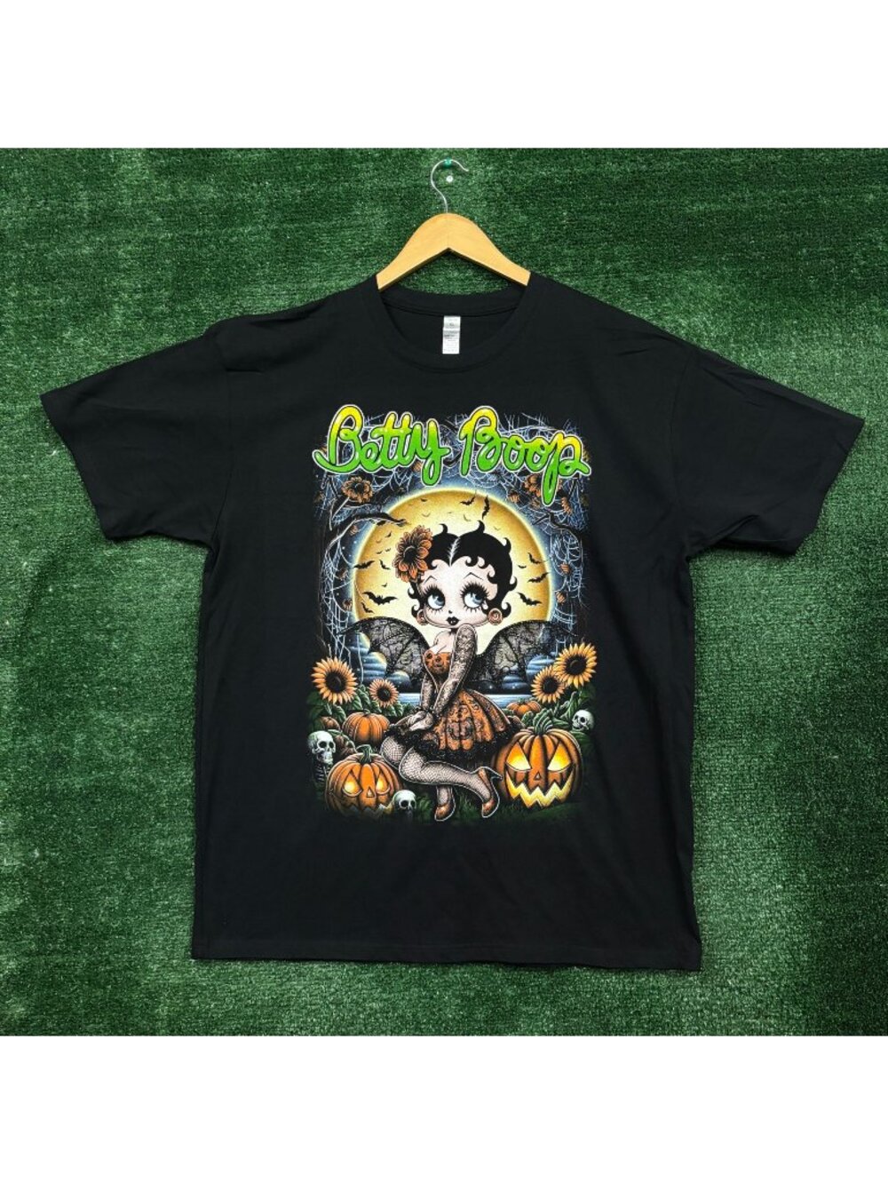 Betty Boop The Pumpkin Queen by Fleischer Studios T-Shirt Size Extra Large